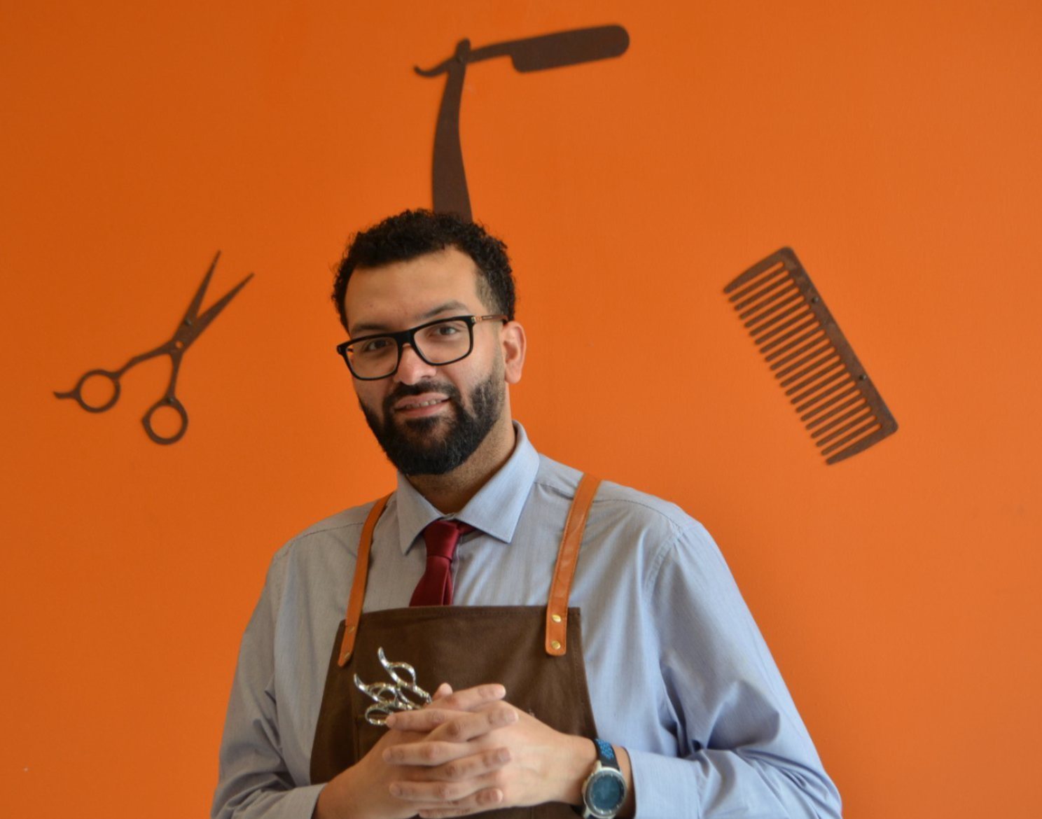 Sam at Blade Brown Barbers